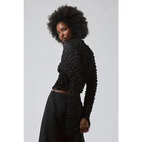 Weekday Spike Longsleeve Top - M/L - Picture 2 of 6